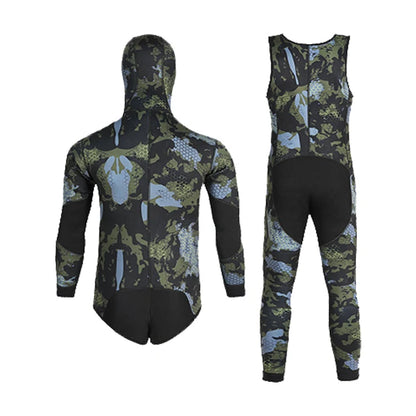 3mm Neoprene Wetsuits Camo Diving Suits.