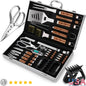 35pcs Professional BBQ Grill Accessories Set Stainless Steel Tools.