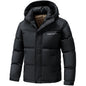 Men's Winter Windproof Casual Hooded Jacket .