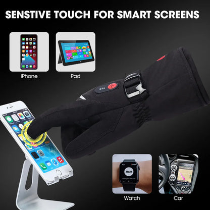 7.4V Electric Rechargeable  heated Gloves Waterproof.