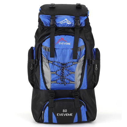 80L Large Backpack Outdoors.