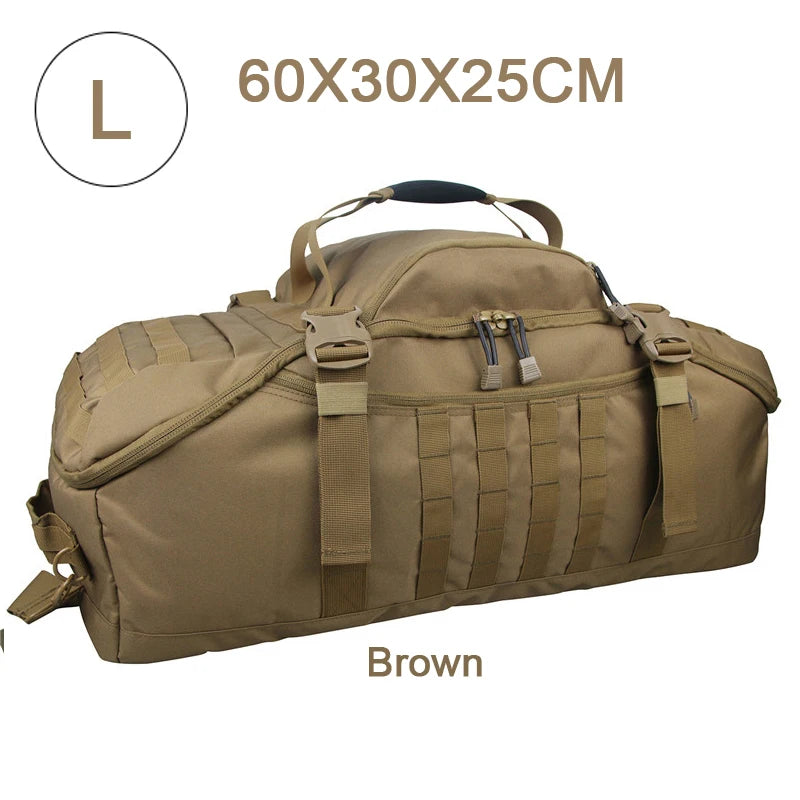 30L 50L 80L Outdoor Bag Backpack Large Duffel Bag.