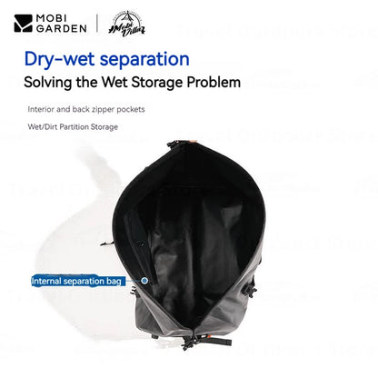 Outdoor  Waterproof 60L Large Capacity 600D Storage Bag.