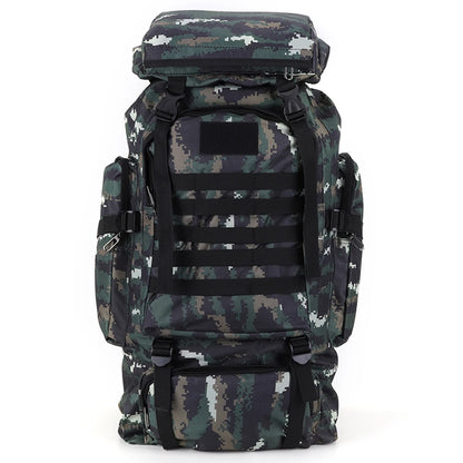 80L Tactical Backpacks, Outdoor Survival Bags 600D Oxford Cloth.