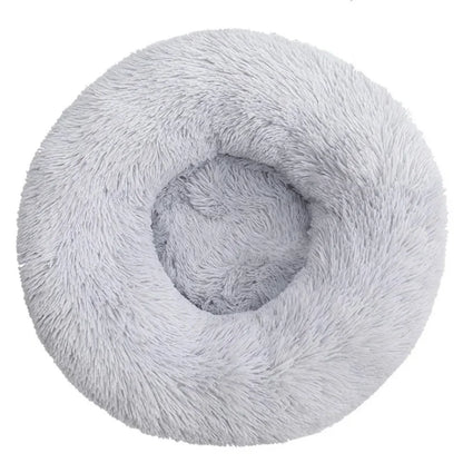 40-90cm Round Pet Bed for Large Dog Bed Super Soft Cat Bed Medium Dog House Winter Warm Sleeping.