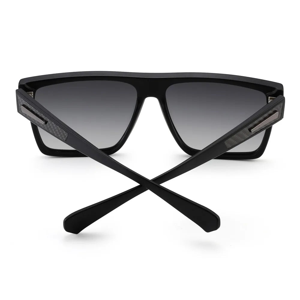 Retro Oversized Square Polarized Sunglasses Women Men.