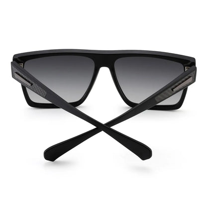 Retro Oversized Square Polarized Sunglasses Women Men.