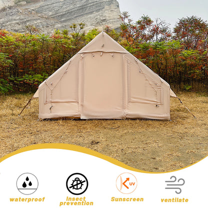 Inflatable Camping Tent Easy Setup Waterproof Windproof .