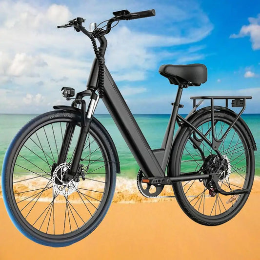Electric Mountain Bike, 26" 24" 500W 36V Battery 30 Miles Range.