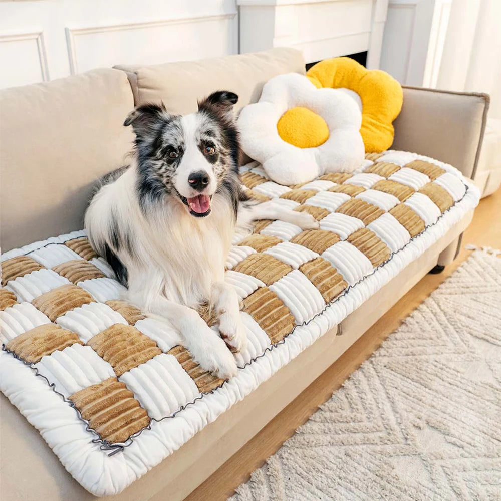Dog Bed Mat Warm Pet Cat Scratchable Blanket Anti-slip Washable.