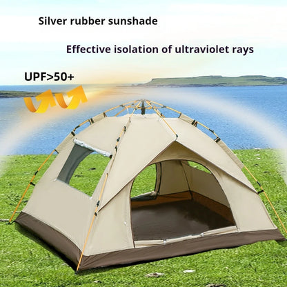 Camping tent 4 person waterproof.