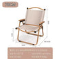 4/2/1PCS-khaki Camping Chair Portable Outdoor Chair.