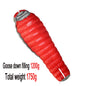Oversized Mummy Goose Down Sleeping Bag .