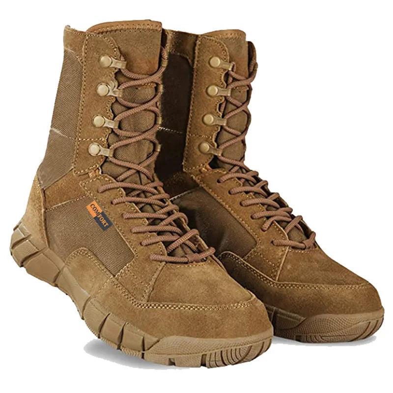 Lace Up Waterproof Outdoor Hiking Breathable Shoe.