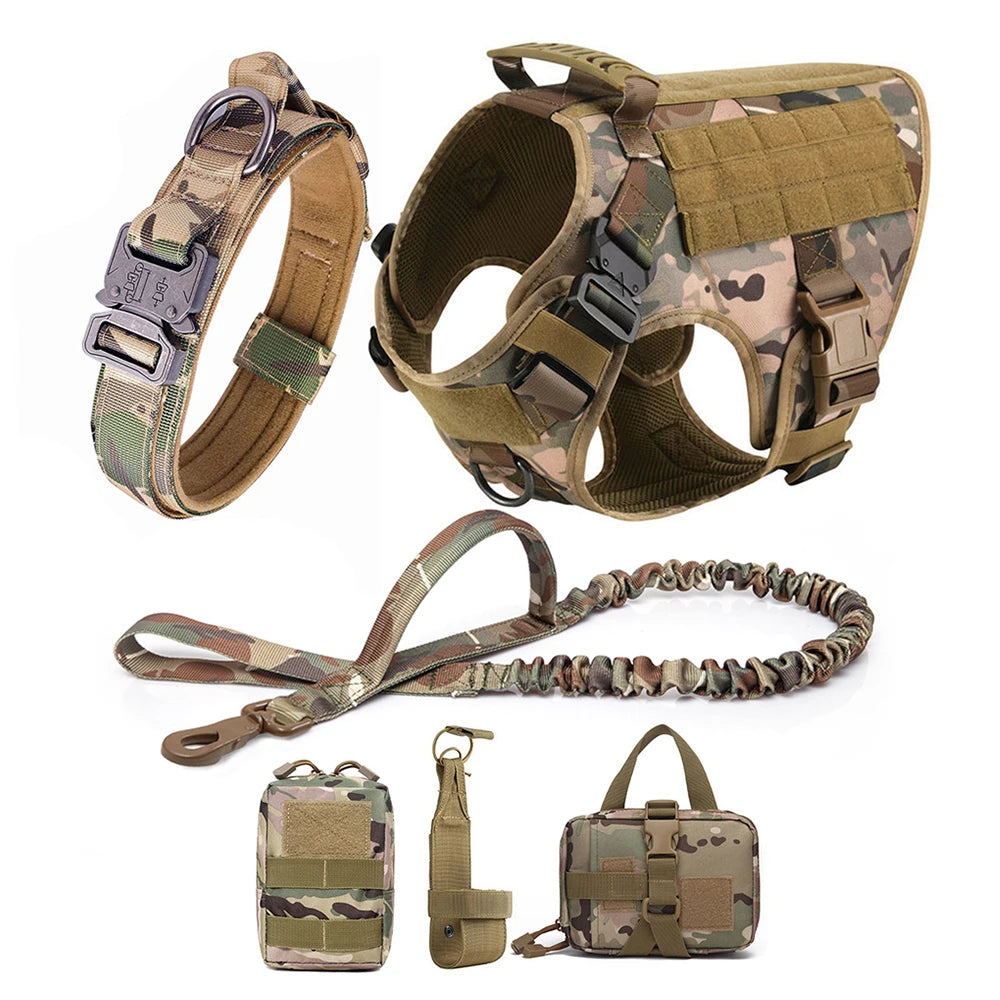 Large Dog Harness And Leash Set .