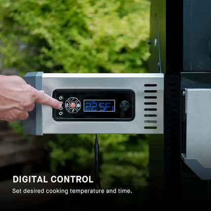 Best Selling 800 Digital Charcoal Grill, Griddle and Smoker with Digital Control.