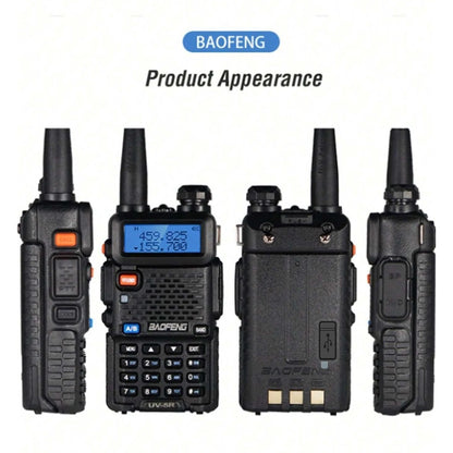 1PC/2PCS  UV-5R USB Long Range Portable Two Way Radio Baofeng CB Radio Walkie.