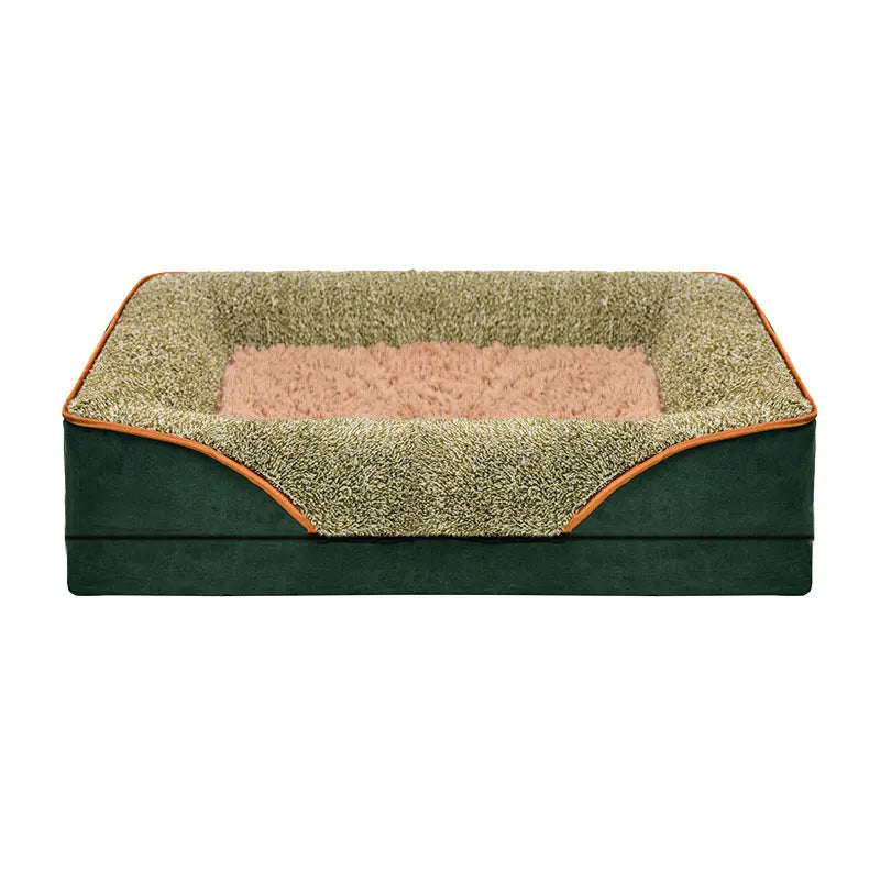 An oversized dog bed removable washable for all seasons, pet bed sofa.