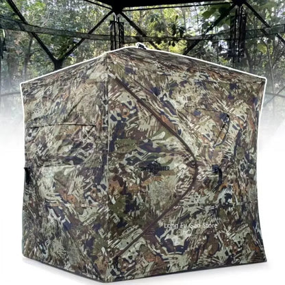 Outdoor 2-3 Person Automatic Camping Hunting Camouflage Tent .
