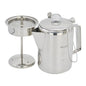 Camping Percolator Coffee Pot Distilled Coffee Pot Stainless Steel Coffee Stovetop 9 Cup Mocha Coffee Pot For Camping Accessory