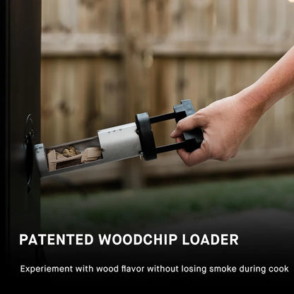 30-inch Digital Electric Vertical Smoker with Side Wood Chip Loader