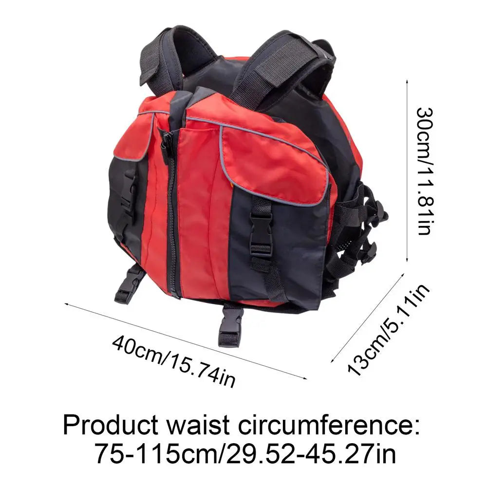 Boating Life Vest Comfortable Floating Life-Saving Vest