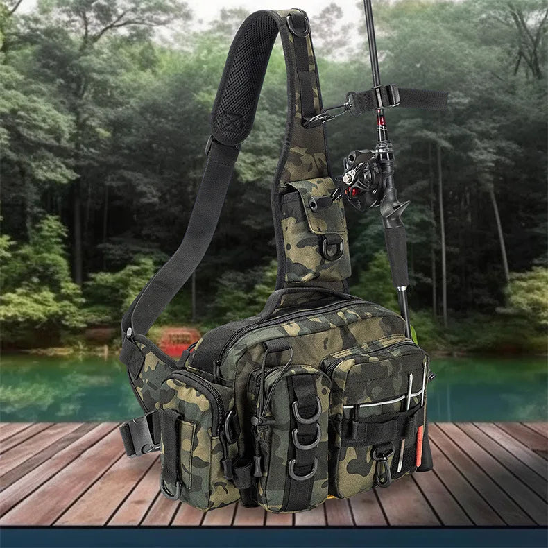 Shoulder Bag Climbing, Hiking, Daypack Fishing Backpack