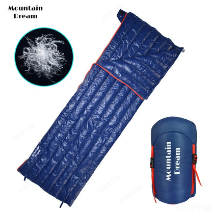 Sleeping Bag 90% Goose Down Adult Envelope Type Ultralight.