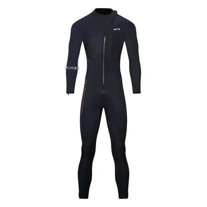 5mm Neoprene Wetsuit One-piece Women Men Long-sleeved.