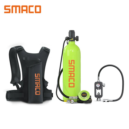 2L Mini Scuba Tank Diving Oxygen Underwater Breathing.