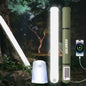 SELORSS Solar Camping Lantern 2000mAh Folding Portable Camping Light Waterproof 3 Warm Light for Hiking Camping Fish USB-Type C