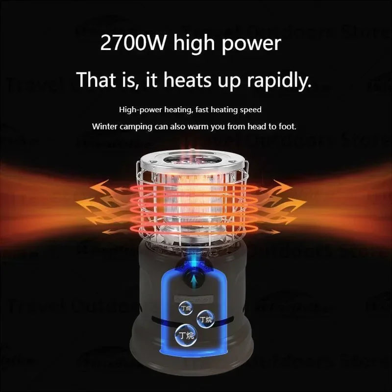 Outdoor Winter Heating Stove Gas Burner 2700W.