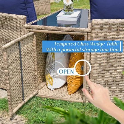 Furniture Sets, 3 Piece Half-Moon Sectional Round Sofa Set.