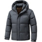 Men's Winter Windproof Casual Hooded Jacket .