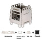 Titanium Stove Lightweight Folding Wood Burning Stove