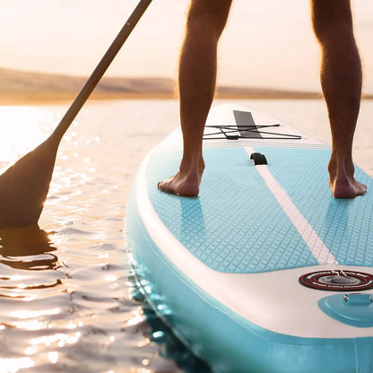 Inflatable Paddle Board with Paddleboard Accessories Triple Action Pump.
