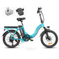E-bike 350W Motor 36V 12AH Removable Battery Electric Bike Folding.