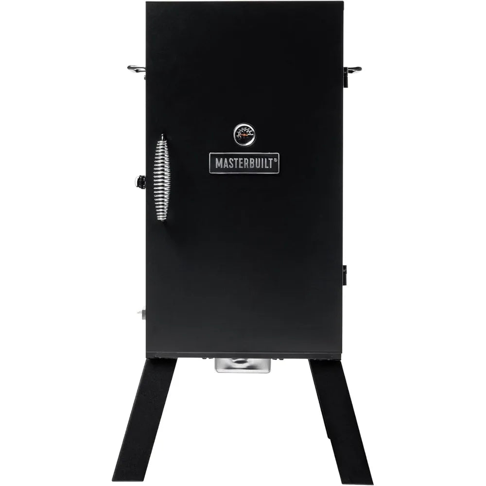 30-inch Electric Vertical BBQ Smoker - 535 Sq. Inch Cooking Area, Analog Temp Control.