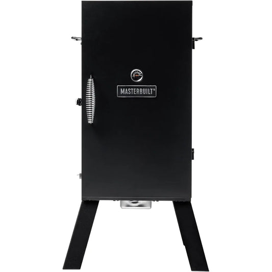 30-inch Electric Vertical BBQ Smoker - 535 Sq. Inch Cooking Area, Analog Temp Control.