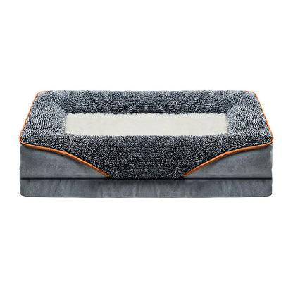 An oversized dog bed removable washable for all seasons, pet bed sofa.