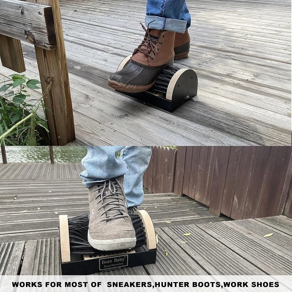 Heavy Duty Boot Scrubber Brush Outdoor Boot Scraper.