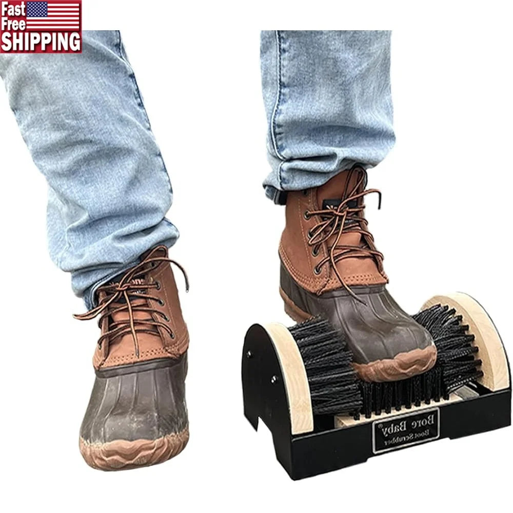Heavy Duty Boot Scrubber Brush Outdoor Boot Scraper.