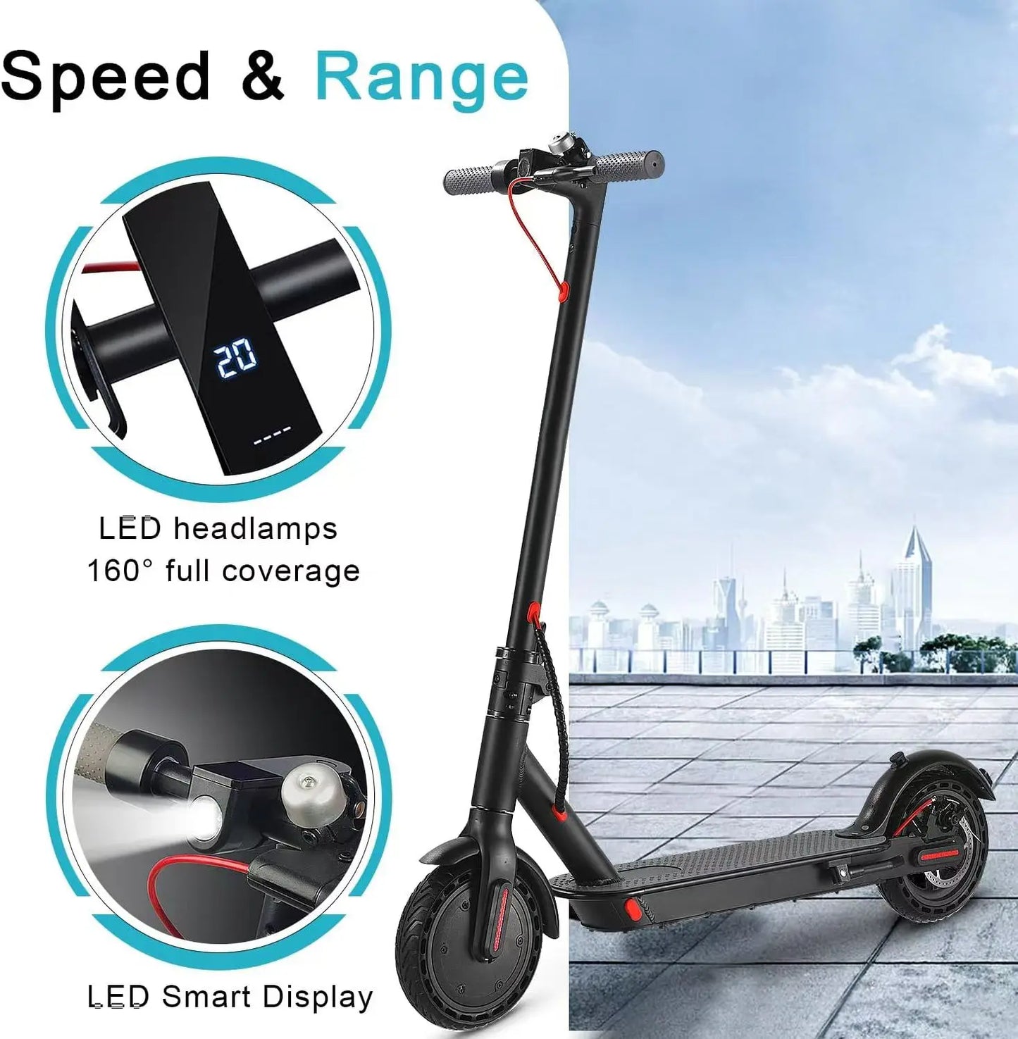 E-Scooter Foldable Waterproof.