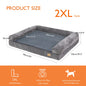 XXXL Large Calming Dog Bed Orthopedic Memory Foam Waterproof Removable Cover.
