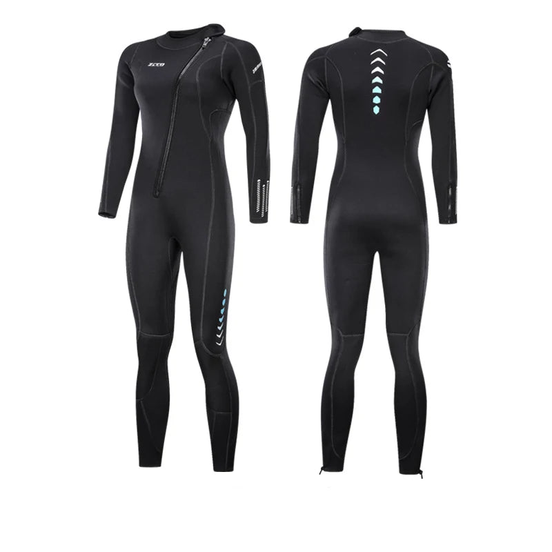 Premium 3MM Neoprene Wetsuit Men Women Surf Scuba Diving .