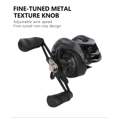 7.2/1 Gear Ratio Fishing  Reel Max Drag 10kg.