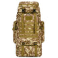 80L Tactical Backpacks, Outdoor Survival Bags 600D Oxford Cloth.