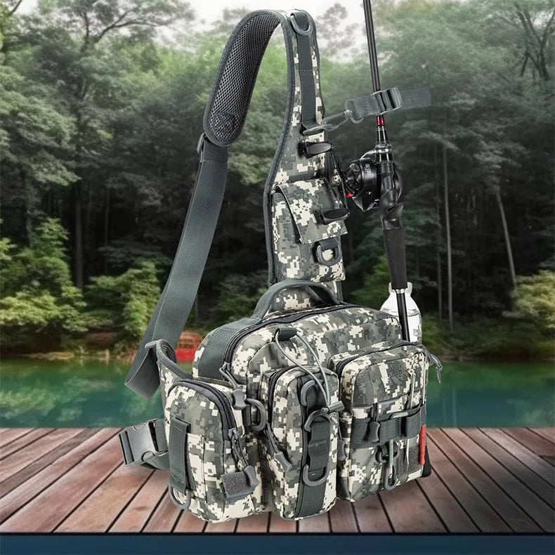 Shoulder Bag Climbing, Hiking, Daypack Fishing Backpack