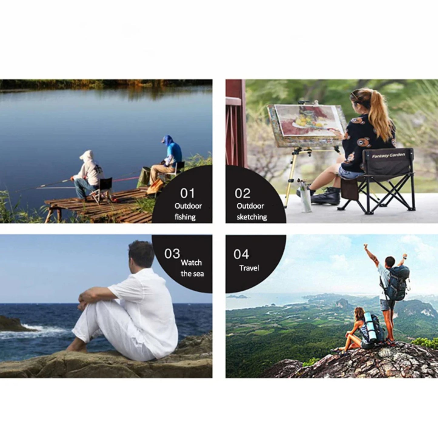 Ultra Light Portable Outdoor Foldable Chair.