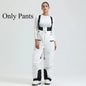 New Ski Pant Solid Snow  Women Windproof Waterproof Snow Pants.